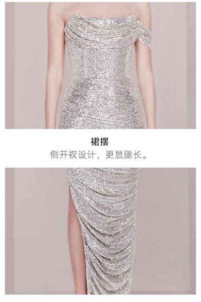 casual dresses off the shoulder sequin party women high split maxi sleeveless bodycon vestidos jjqy, Black;gray
casual dresses off the shoulder sequin party women high split maxi sleeveless bodycon vestidos jjqy, Black;gray