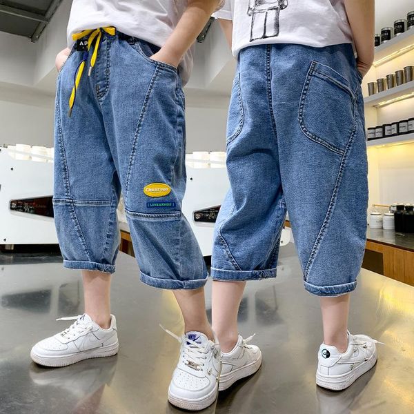 cropped jean spring autumn boy trousers pants capris kids children clothing denim cowboy kids clothes toddler teenage sport high jeans, Blue
cropped jean spring autumn boy trousers pants capris kids children clothing denim cowboy kids clothes toddler teenage sport high jeans, Blue