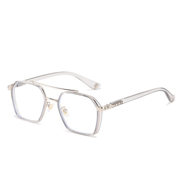 70% off online store chen weiting crowe's same plain double beam anti blue radiation tr90 spectacle frame flat lens, White;black
70% off online store chen weiting crowe's same plain double beam anti blue radiation tr90 spectacle frame flat lens, White;black