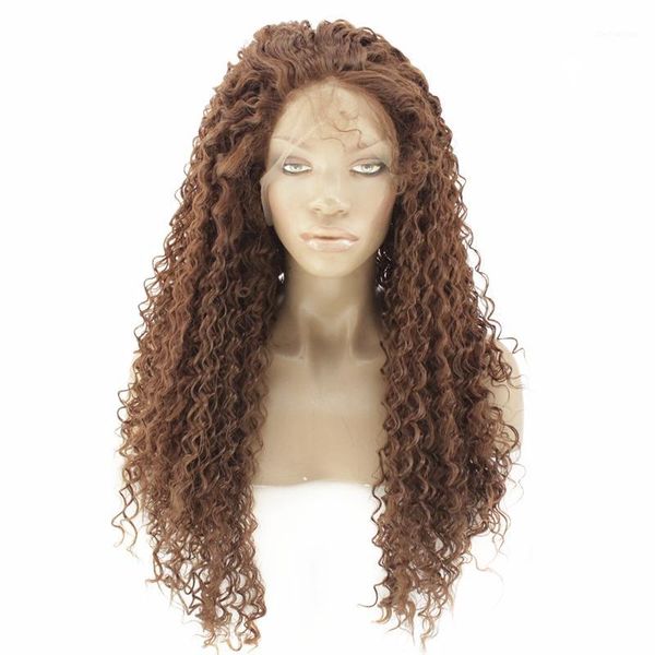 mr hair heat resistant curly synthetic wig long brown with baby part lace front for women1, Black
mr hair heat resistant curly synthetic wig long brown with baby part lace front for women1, Black