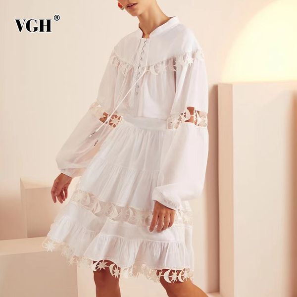 hollow out two piece set for women lapel lantern long sleeve shirt high waist midi skirt elegant sets female spring 210507, White
hollow out two piece set for women lapel lantern long sleeve shirt high waist midi skirt elegant sets female spring 210507, White