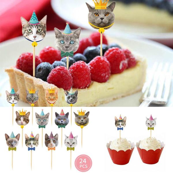 other festive & party supplies 24pcs kitten baby shower insert card cute paperboard diy funny cupcake ers non toxic dessert cats face pe
other festive & party supplies 24pcs kitten baby shower insert card cute paperboard diy funny cupcake ers non toxic dessert cats face pe