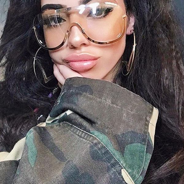 longkeeper oversized clear sunglasses steampunk goggles brand designer sun glasses women uv400 eyeglasses eyewear, White;black
longkeeper oversized clear sunglasses steampunk goggles brand designer sun glasses women uv400 eyeglasses eyewear, White;black