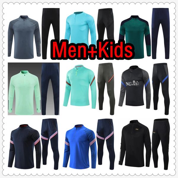 mens and kids kit soccer tracksuit jerseys 2122 football jersey training jacket chandal futbol survetement foot maillot de retro player vers, Black
mens and kids kit soccer tracksuit jerseys 2122 football jersey training jacket chandal futbol survetement foot maillot de retro player vers, Black
