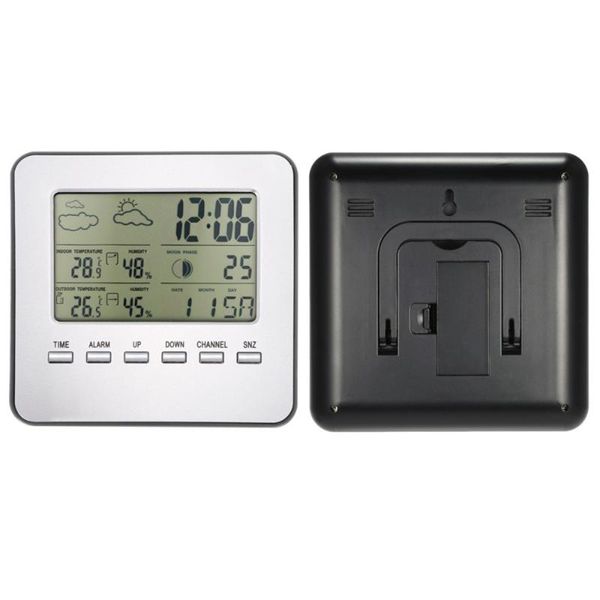 desk & table clocks digital wireless weather clock with indoor outdoor temperature humidity measurement calendar alarm
desk & table clocks digital wireless weather clock with indoor outdoor temperature humidity measurement calendar alarm