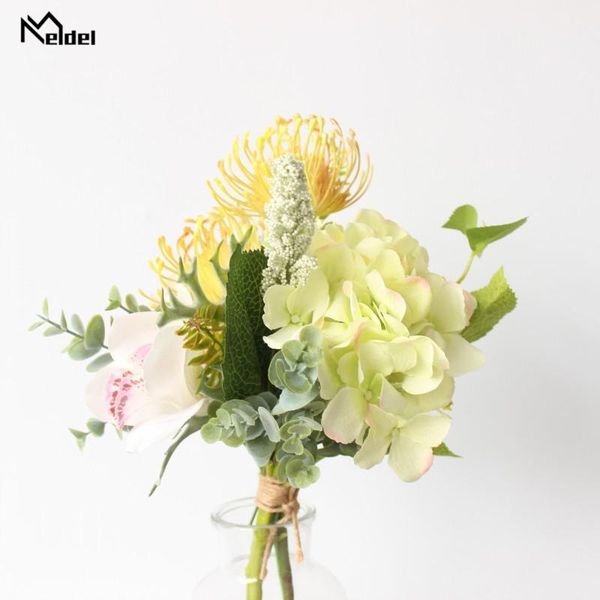 meldel artificial hydrangea flower bouquets fabric rose wedding home party decor flowers decorative & wreaths
meldel artificial hydrangea flower bouquets fabric rose wedding home party decor flowers decorative & wreaths
