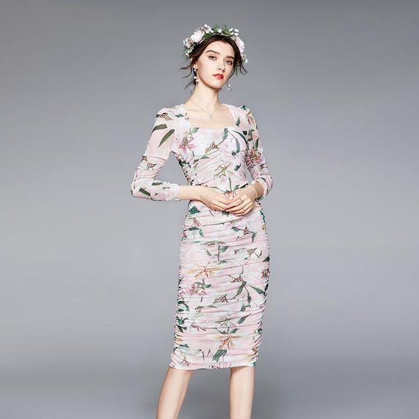 casual dresses runway party women slim v neck puff sleeve stretch sheath dress 2021 summer floral print ruched draped bodycon n66838, Black;gray
casual dresses runway party women slim v neck puff sleeve stretch sheath dress 2021 summer floral print ruched draped bodycon n66838, Black;gray