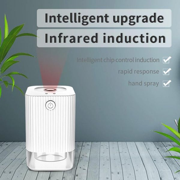 liquid soap dispenser 150ml mini smart automatic induction disinfection sprayer timer infrared alcohol sterilization spray
liquid soap dispenser 150ml mini smart automatic induction disinfection sprayer timer infrared alcohol sterilization spray