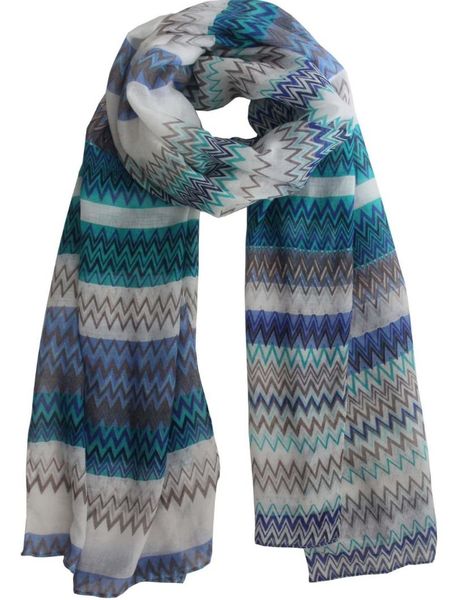 scarves 2021 fashion colorful chevron waves print long scarfs for woman 10pcs/lot, Blue;gray 
scarves 2021 fashion colorful chevron waves print long scarfs for woman 10pcs/lot, Blue;gray