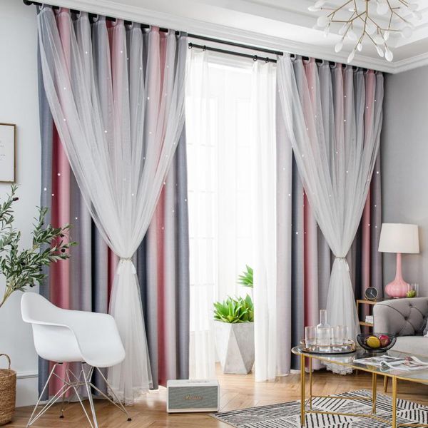 star curtains blackout colorful double layer window for kids girls bedroom living room decoration curtain & drapes
star curtains blackout colorful double layer window for kids girls bedroom living room decoration curtain & drapes