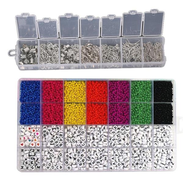 other 5000pcs 3mm glass rice beads a-z 26 letter & 1set mixed style diy jewelry discovery material beaded cup hook
other 5000pcs 3mm glass rice beads a-z 26 letter & 1set mixed style diy jewelry discovery material beaded cup hook
