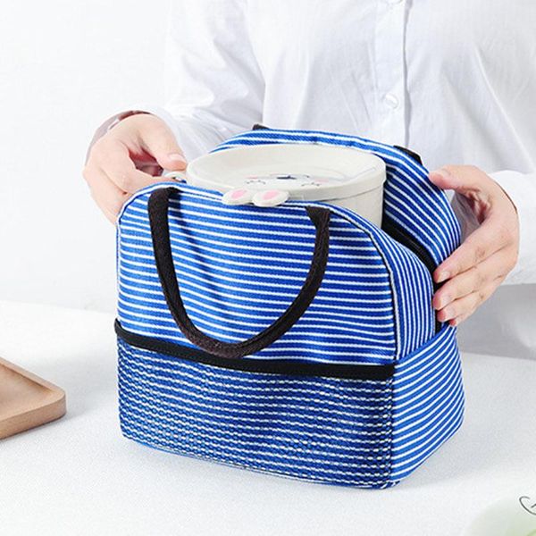 bag organizer women reusable insulation lunch warm keeping box thermal tote, Blue;pink
bag organizer women reusable insulation lunch warm keeping box thermal tote, Blue;pink