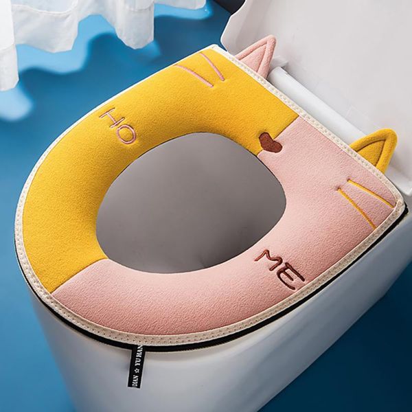 toilet seat covers 1pc thickened warmtoilet cover universal soft restroom bathroom accessorie lid accessories comfortable pads
toilet seat covers 1pc thickened warmtoilet cover universal soft restroom bathroom accessorie lid accessories comfortable pads