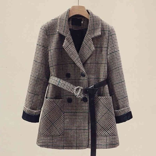 women's suits & blazers surufeng plaid women offic jacket casual double-breasted sashes suit autumn female outwear plus size 3xl u2vf, White;black
women's suits & blazers surufeng plaid women offic jacket casual double-breasted sashes suit autumn female outwear plus size 3xl u2vf, White;black