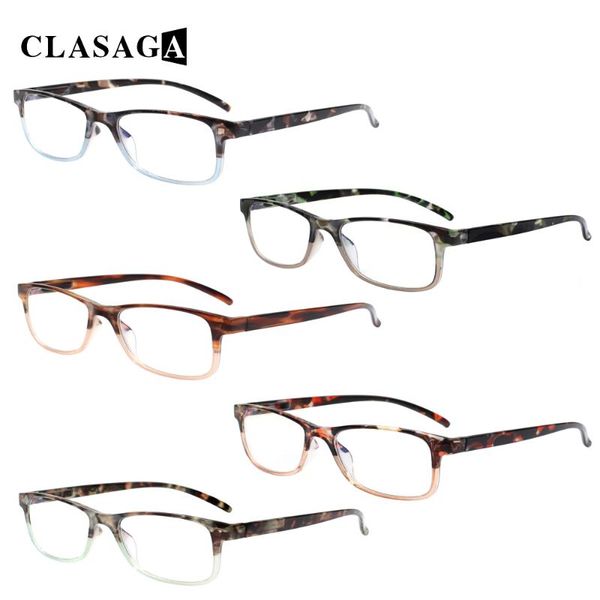 sunglasses clasaga 5-pack colorful printed pattern frame reading glasses made of high-quality plastic suitable for women and men, White;black
sunglasses clasaga 5-pack colorful printed pattern frame reading glasses made of high-quality plastic suitable for women and men, White;black