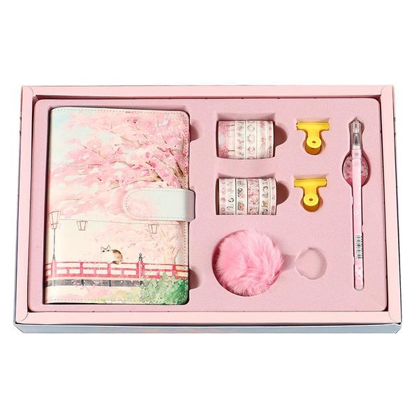 notepads cherry blossom sakura 80 sheet a6 loose-leaf notebook journal agenda planner set stationery,hand account book, Purple;pink
notepads cherry blossom sakura 80 sheet a6 loose-leaf notebook journal agenda planner set stationery,hand account book, Purple;pink