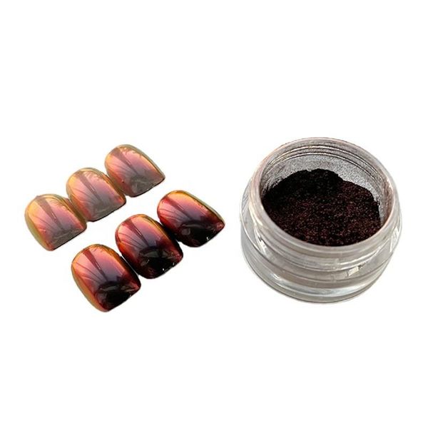 nail glitter boko magic chameleon pigment black to red nails chrome powder, Silver;gold
nail glitter boko magic chameleon pigment black to red nails chrome powder, Silver;gold