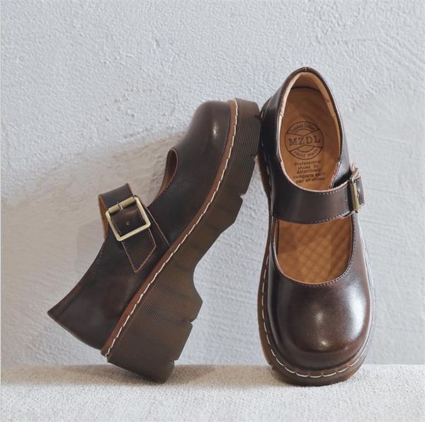 dress shoes retro doll oxford for women's spring 2021 thick bottom mary jane japanese soft leather pumps lolita woman, Black
dress shoes retro doll oxford for women's spring 2021 thick bottom mary jane japanese soft leather pumps lolita woman, Black