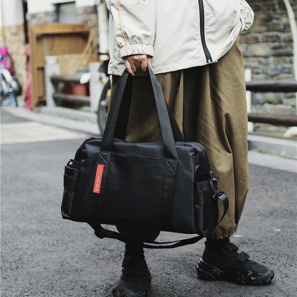 fashionable men's hand-held nylon female business storage luggage bag shoulder messenger large capacity sports travel bags duffel