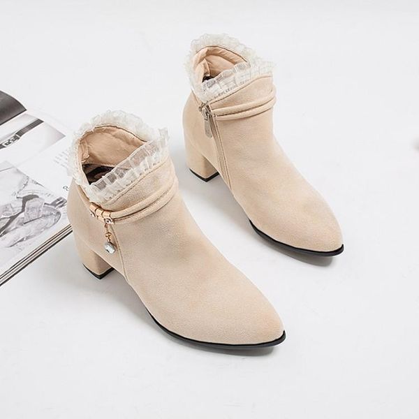 boots big size 9 10 11 12 women shoes ankle for ladies woman winter lace hydraulic drill side zipper, Black
boots big size 9 10 11 12 women shoes ankle for ladies woman winter lace hydraulic drill side zipper, Black