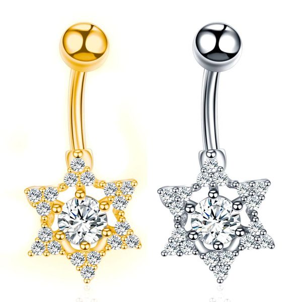 crystal flower petal belly button rings stainless steel navel rings belly piercing navel earrings body piercing jewelry, Silver
crystal flower petal belly button rings stainless steel navel rings belly piercing navel earrings body piercing jewelry, Silver
