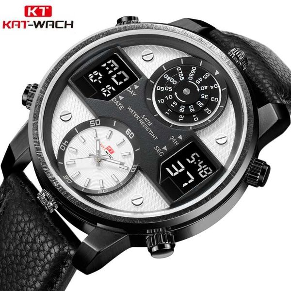 wristwatches kat-wach men military watch 50m waterproof wristwatch led quartz clock sport watches male relogios masculino s, Slivery;brown
wristwatches kat-wach men military watch 50m waterproof wristwatch led quartz clock sport watches male relogios masculino s, Slivery;brown