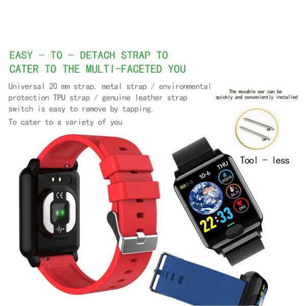 smart bracelet sleep monitoring exercise mode call reminder alarm clock record data through app ecg ppg wristband wristbands
smart bracelet sleep monitoring exercise mode call reminder alarm clock record data through app ecg ppg wristband wristbands