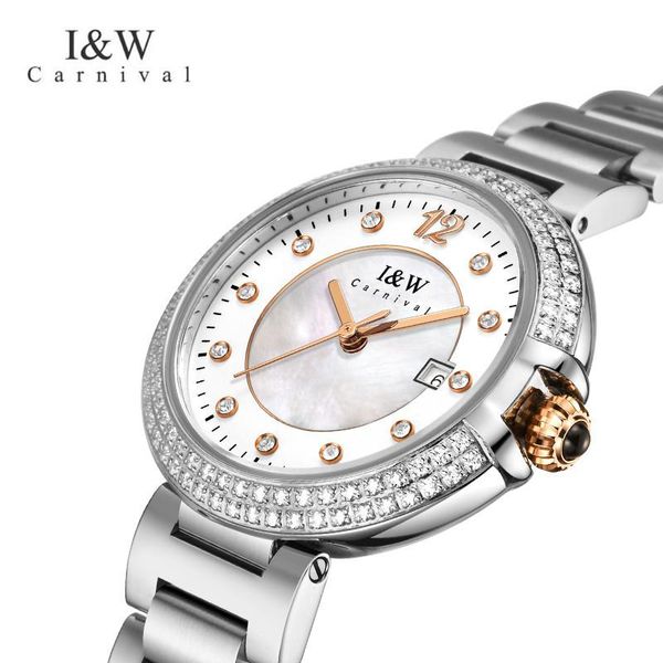 wristwatches carnival brand women watches fashion bracelet ladies casual calendar quartz wristwatch female clock waterproof relogio feminino, Slivery;brown
wristwatches carnival brand women watches fashion bracelet ladies casual calendar quartz wristwatch female clock waterproof relogio feminino, Slivery;brown