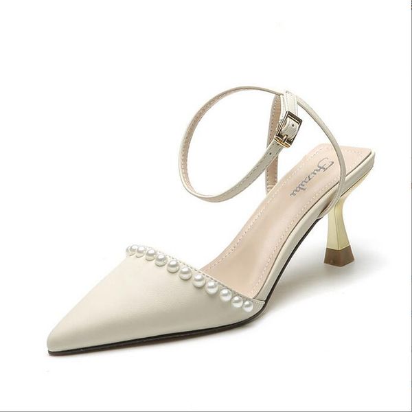high heels women's shoes 2022 summer new ins sweet wind pearl white stiletto pointed fashion shoe, Black
high heels women's shoes 2022 summer new ins sweet wind pearl white stiletto pointed fashion shoe, Black