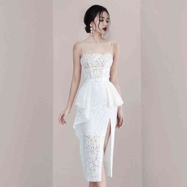 dresses runway summer women ruffles hollow out flower lace spaghetti strap ladies sleeveless strapless split party, Black;gray
dresses runway summer women ruffles hollow out flower lace spaghetti strap ladies sleeveless strapless split party, Black;gray