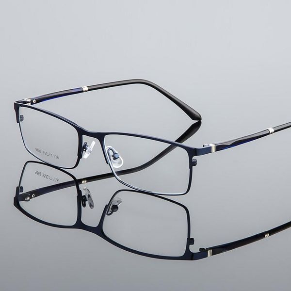 fashion sunglasses frames optical glasses frame women men business myopia with non prescription replaceable lenses full alloy square, Black
fashion sunglasses frames optical glasses frame women men business myopia with non prescription replaceable lenses full alloy square, Black