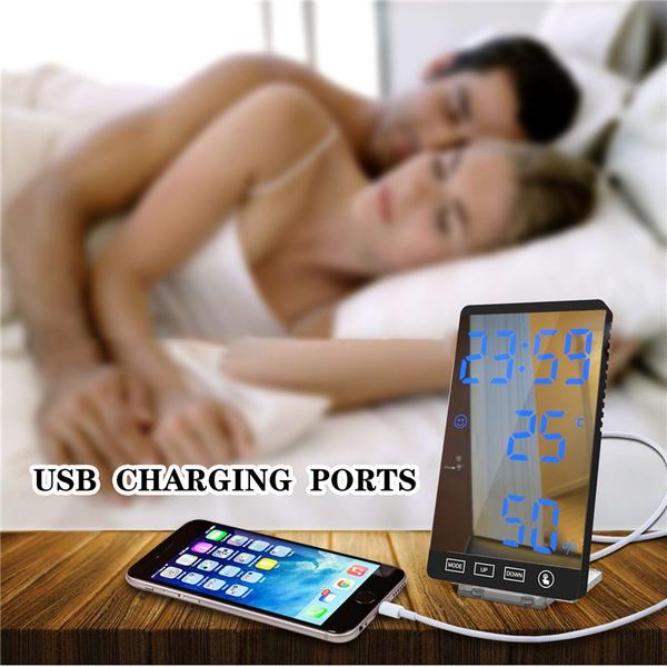 other clocks & accessories 6 inch led mirror alarm clock touch button wall digital temperature humidity display usb port table electronic
other clocks & accessories 6 inch led mirror alarm clock touch button wall digital temperature humidity display usb port table electronic