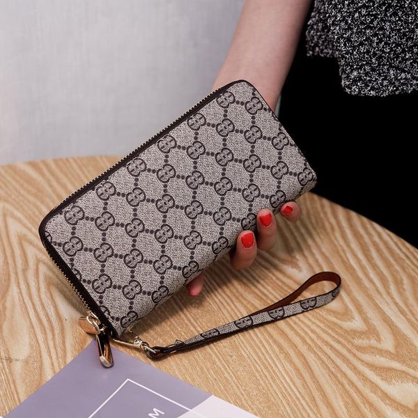 printing wallet 2021 new long mastering zipper pocket women's european and american trend multi-card wallets hixiu
printing wallet 2021 new long mastering zipper pocket women's european and american trend multi-card wallets hixiu