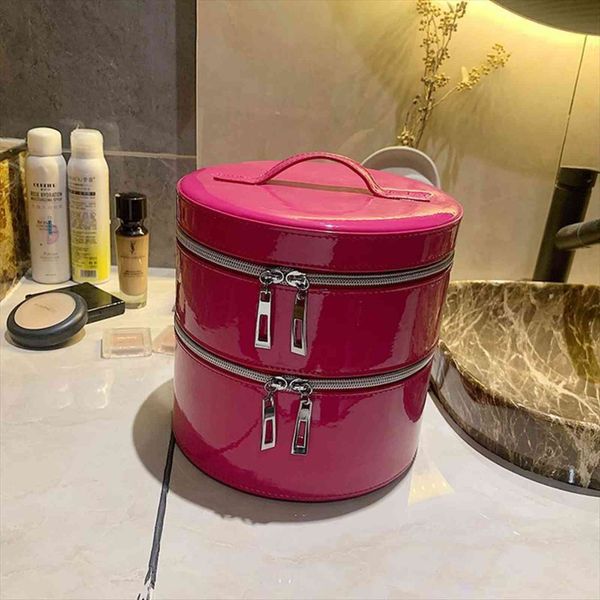 cylindrical shape leather cosmetic women bags travel waterproof beauty case toiletry kits organizer makeup storage box
cylindrical shape leather cosmetic women bags travel waterproof beauty case toiletry kits organizer makeup storage box