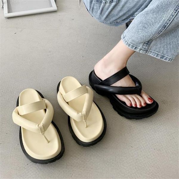 sandals summer shoes woman platform soft leather women gladiator flat flip flops for ladies beach slides female, Black
sandals summer shoes woman platform soft leather women gladiator flat flip flops for ladies beach slides female, Black