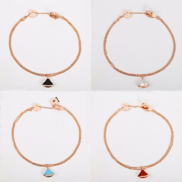 european fashion jewelry 925 sterling silver small skirt pendant ladies bracelet sweet romantic luxury brand party gift, Black
european fashion jewelry 925 sterling silver small skirt pendant ladies bracelet sweet romantic luxury brand party gift, Black