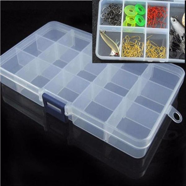 fishing accessories 15 slots adjustable plastic box transparent lure hook tackle storage case organizer fish tool
fishing accessories 15 slots adjustable plastic box transparent lure hook tackle storage case organizer fish tool