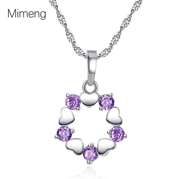 pendant necklaces garland love zircon necklace heart crystal for women initial, Silver
pendant necklaces garland love zircon necklace heart crystal for women initial, Silver