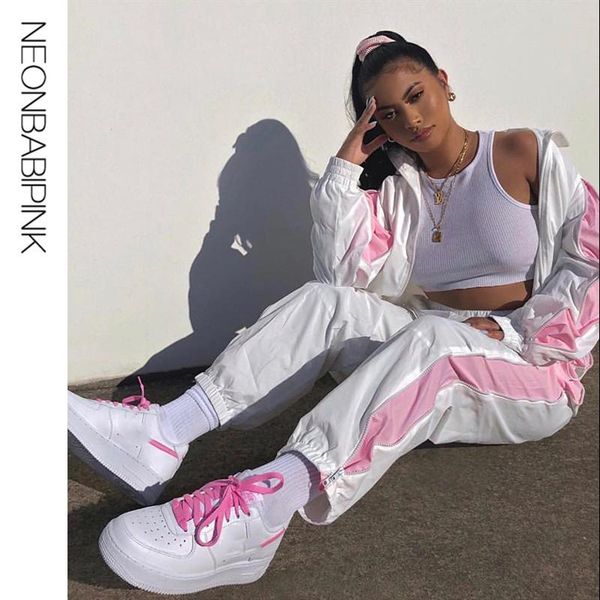 women's pants & capris neonbabipink open zipper patchwork white harem women streetwear high waist joggers casual bottoms sweatpants n67, Black;white
women's pants & capris neonbabipink open zipper patchwork white harem women streetwear high waist joggers casual bottoms sweatpants n67, Black;white