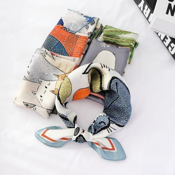 scarves 55*55 temperament small square summer fashion landscapes and figure scarf literary hair band for women, Blue;gray
scarves 55*55 temperament small square summer fashion landscapes and figure scarf literary hair band for women, Blue;gray