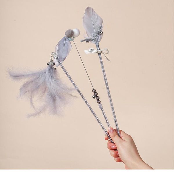 funny cat stick big string of feathers three-piece biesell hair ball set toy bite-resistant pet suppl toys
funny cat stick big string of feathers three-piece biesell hair ball set toy bite-resistant pet suppl toys
