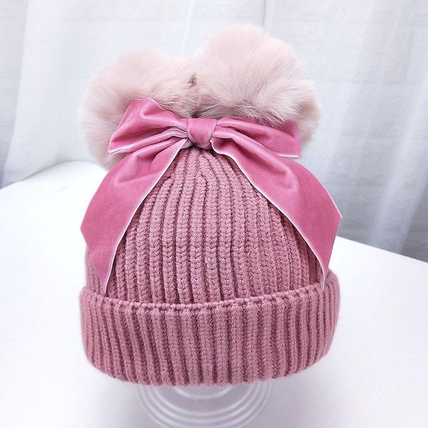 caps & hats winter baby girl knitted hat warm thick children infant beanie bow cap plush ball cold-proof bonnet clothing accessories sale, Yellow
caps & hats winter baby girl knitted hat warm thick children infant beanie bow cap plush ball cold-proof bonnet clothing accessories sale, Yellow