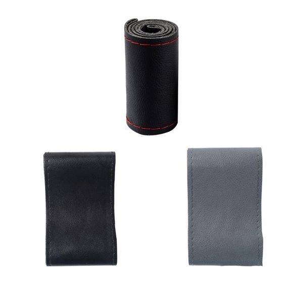 steering wheel covers aozbz universal 38cm leather cover real diy car auto protection needle
steering wheel covers aozbz universal 38cm leather cover real diy car auto protection needle
