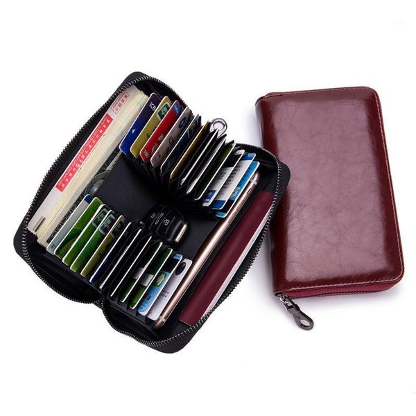 wallets m-yancy large capacity card wallet women leather long zipper clutch bag for credit id bus cards men cowhide purse rfid1, Red;black
wallets m-yancy large capacity card wallet women leather long zipper clutch bag for credit id bus cards men cowhide purse rfid1, Red;black