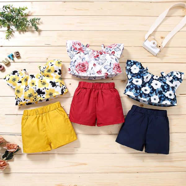clothing sets toddler child baby clothes set kids summer children's print big flower shorts suit, White
clothing sets toddler child baby clothes set kids summer children's print big flower shorts suit, White