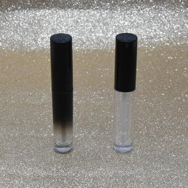 3ml plastic gradient black lip gloss tube empty container with wand,round lipgloss refillable bottles makeup tools storage & jars
3ml plastic gradient black lip gloss tube empty container with wand,round lipgloss refillable bottles makeup tools storage & jars