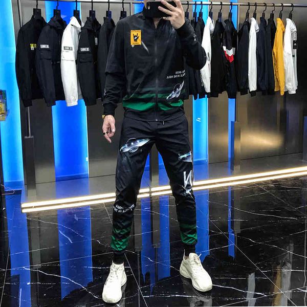hoodies european station trend autumn letter from funny men funny, versatile impression two men's pants, Black
hoodies european station trend autumn letter from funny men funny, versatile impression two men's pants, Black