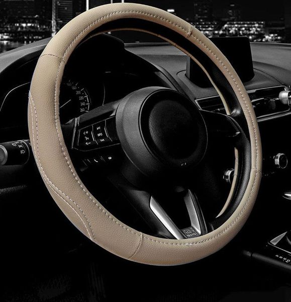 steering wheel covers four seasons universal simple breathable non-slip cover high-end leather auto parts
steering wheel covers four seasons universal simple breathable non-slip cover high-end leather auto parts