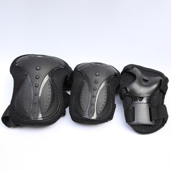 elbow & knee pads 6 pcs skating rollerblading sports outdoor wrist guards protection gear set safety body accessories anti, Black;gray
elbow & knee pads 6 pcs skating rollerblading sports outdoor wrist guards protection gear set safety body accessories anti, Black;gray