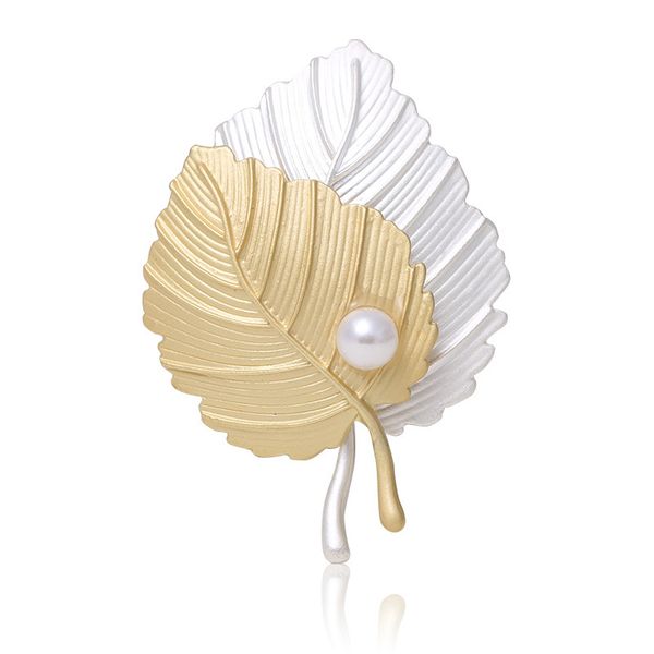 factory two color leaf electroplating brooch gold matte silver brooch fashion coat pin christmas
factory two color leaf electroplating brooch gold matte silver brooch fashion coat pin christmas